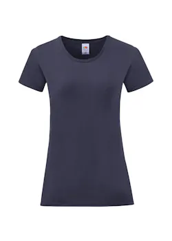 Fruit of The Loom F131 Iconic T-shirt Regular Fit Dames miniatuur