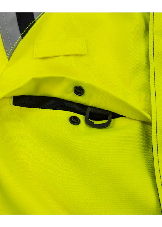 Fristads Flamestat 4160 Arbeitsjacke, Stretch, High-Vis, Klasse 3, ATHF, flammhemmend
