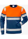 Fristads Hi Vis T-Shirt Met Lange Mouwen Klasse 1 7519 Thv miniatuur
