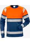 Hi-Vis Oranje/Marineblauw