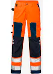 Hi-Vis Oranje/Marineblauw