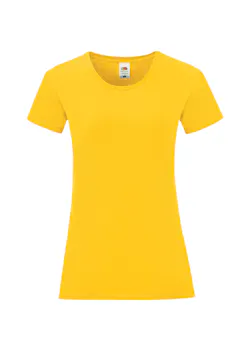 Fruit of The Loom F131 Iconic T-shirt Regular Fit Dames miniatuur
