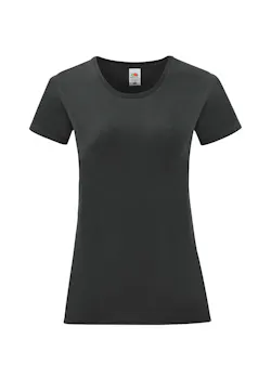 Fruit of The Loom F131 Iconic T-shirt Regular Fit Dames miniatuur