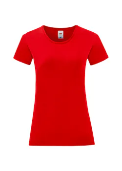 Fruit of The Loom F131 Iconic T-shirt Regular Fit Dames miniatuur
