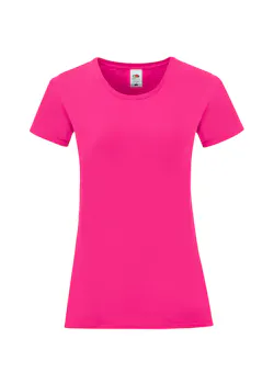 Fruit of The Loom F131 Iconic T-shirt Regular Fit Dames miniatuur