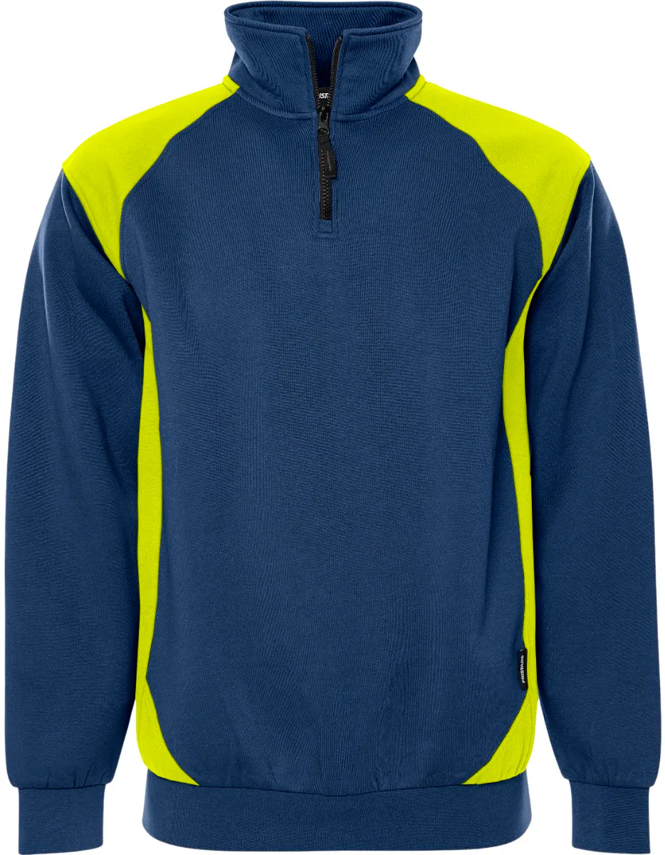 Marineblau/gelb