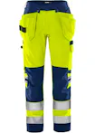 High Vis Geel/Marineblauw