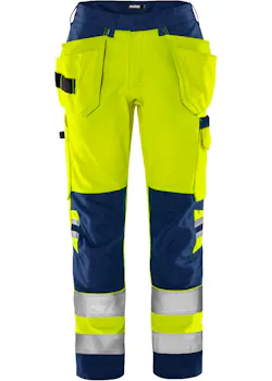 Fristads High Vis pantalon de travail haute visibilité pour femmes Classe 2 2671 GPLU thumbnail (vignette)