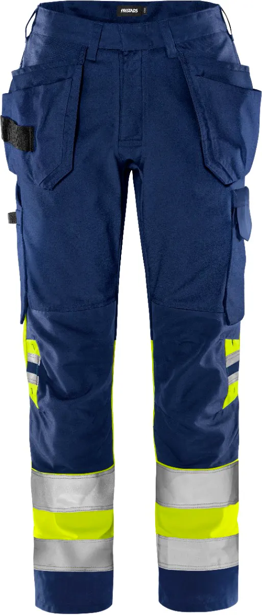 High Vis Gelb/Marineblau