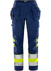 High Vis Geel/Marineblauw