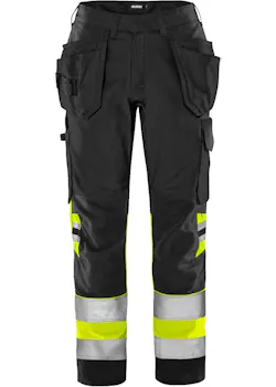Fristads pantalon haute visibilité pour femmes Classe 1 2670 GPLU