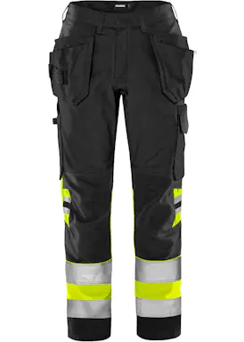 Fristads High-Vis-Damen-Arbeitshose, Klasse 1, 2670 GPLU