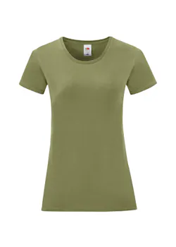 Fruit of The Loom F131 Iconic T-shirt Regular Fit Dames miniatuur
