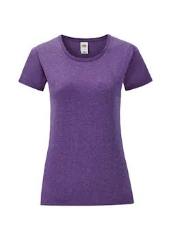 Fruit of The Loom F131 Iconic T-shirt Regular Fit Dames miniatuur