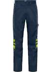 Marineblauw/Geel