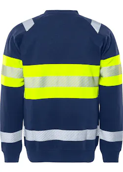 Fristads 301030 Sweater High Vis Klasse 1 7530 GKC Reflecterend Stiby miniatuur