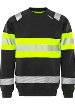 Fristads 301030 Sweater High Vis Klasse 1 7530 GKC Reflecterend Stiby