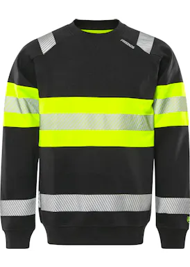Fristads High-Vis Sweatshirt Klasse 1 7530 GKC
