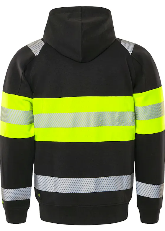 Fristads High Vis Sweatshirt mit Kapuze Klasse 1 7532 GKC
