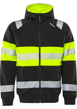 Fristads 301032 Sweater Met Capuchon High Vis Klasse 1 7532 GKC Reflecterend Stiby