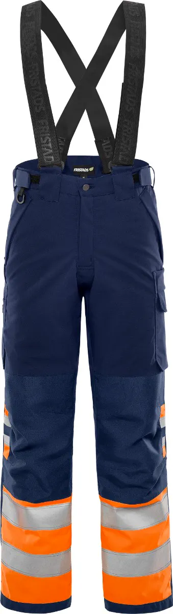 High Vis Orange/Marineblau