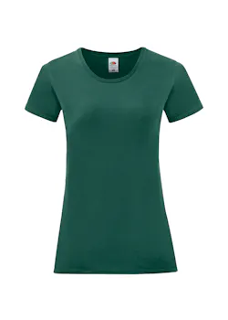 Fruit of The Loom F131 Iconic T-shirt Regular Fit Dames miniatuur
