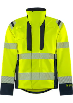Fristads Flamestat Green 301355 jack Klasse 3 4940 GFS High Vis