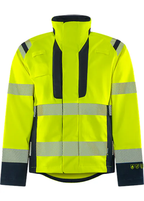 Fristads Flamestat Green 301355 jack Klasse 3 4940 GFS High Vis