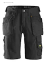 Snickers Workwear Canvas+ Korte Broek 3014 miniatuur