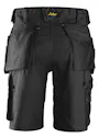 Snickers Workwear Canvas+ Korte Broek 3014 miniatuur