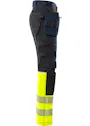 Fristads High Vis Craftsman Stretchbroek Klasse 1 2906 GWM miniatuur