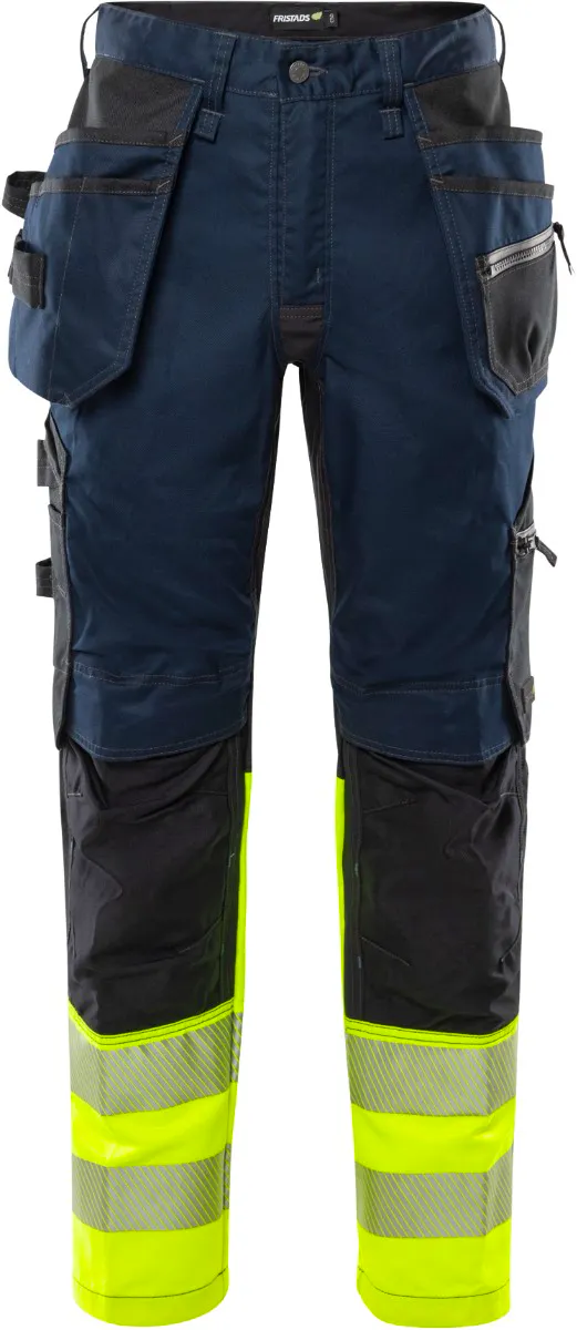 High Vis Gelb/Marineblau