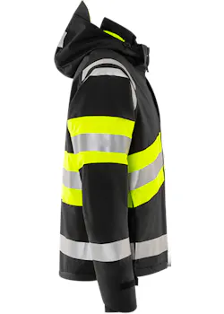 Fristads GLPS 4685 veste d’hiver haute visibilité vert stretch classe 1 imperméable coupe-vent thumbnail (vignette)