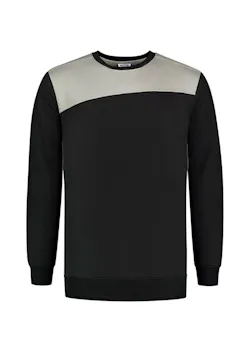 Tricorp 302013 Sweater Regular Fit Bicolor Naden miniatuur