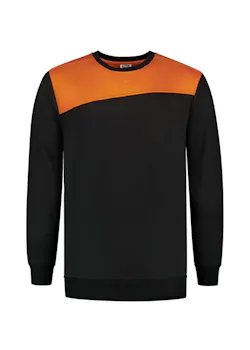 Tricorp 302013 Sweater Regular Fit Bicolor Naden miniatuur