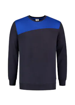 Tricorp 302013 Sweater Regular Fit Bicolor Naden miniatuur