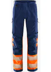 Hi-Vis Oranje/Marineblauw
