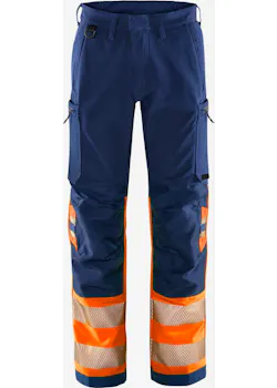 Fristads Stiby High Vis Green broek klasse 1 2647 GSTP miniatuur