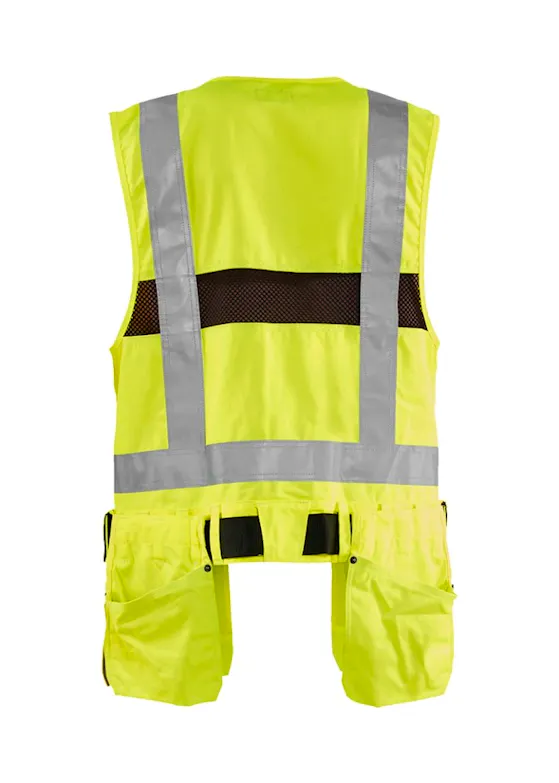Blaklader 3032 Hi-Vis-Arbeitsweste Regular-Fit D-Ring
