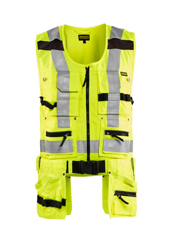 Blaklader 3032 Hi-Vis-Arbeitsweste Regular-Fit D-Ring