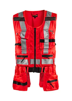 Blaklader 3032 Werkvest High Vis Regular Fit D-ring miniatuur