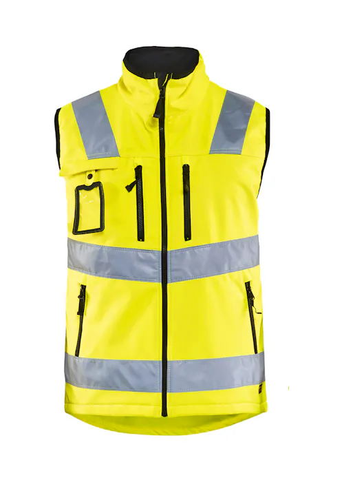 Blåkläder 3049 Softshell Vest High Vis