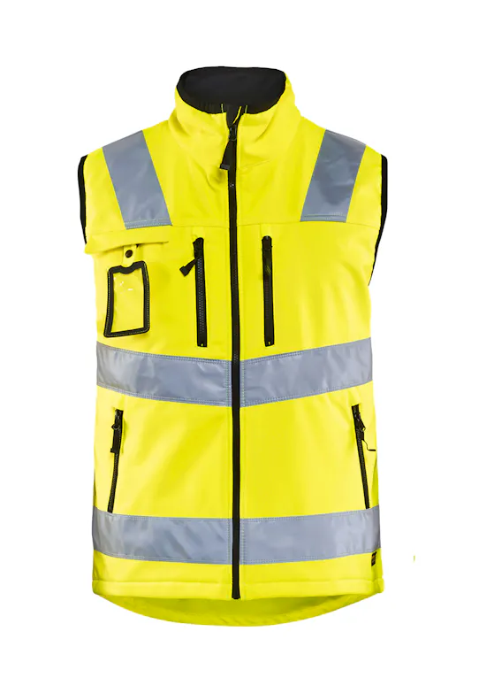 Blåkläder 3049 Softshell Vest High Vis