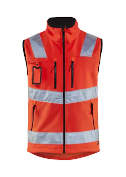 Blåkläder 3049 Softshell Vest High Vis miniatuur