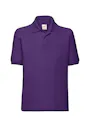 Fruit of the Loom 65/35 F502K Poloshirt Regular-Fit für Kinder Vorschaubild