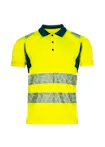 High Vis Geel/Marineblauw