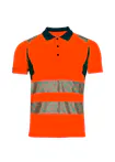 High Vis Oranje/Marineblauw