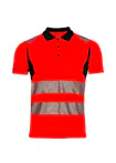 High Vis Rood/Zwart