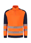 High Vis Oranje/Marineblauw