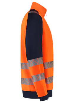 Tricorp 306106 Sweater Zip High Vis Industrieel Wasbaar Regular Fit Redefined miniatuur